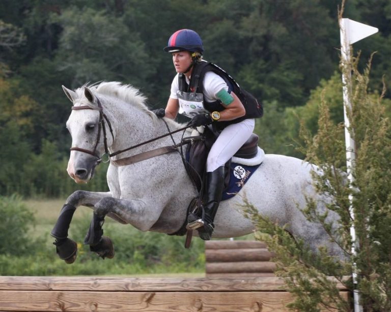 Allison Springer riding a horse