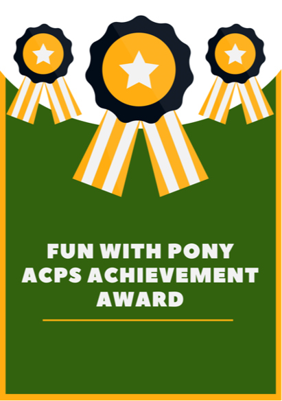 Read more about the article FUN WITH PONY  Award Deadline Approaches!