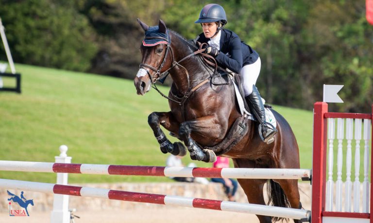 Horse jumping stadium vertical